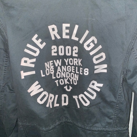 True religion First chase men military jacket💕 - Picture 9 of 11